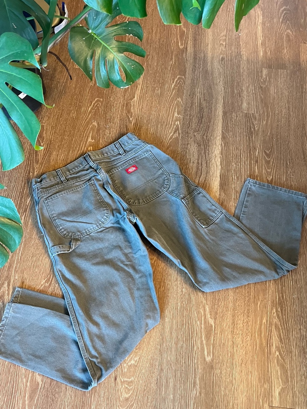 Dickies Men's Cargo Pants in Olive Green